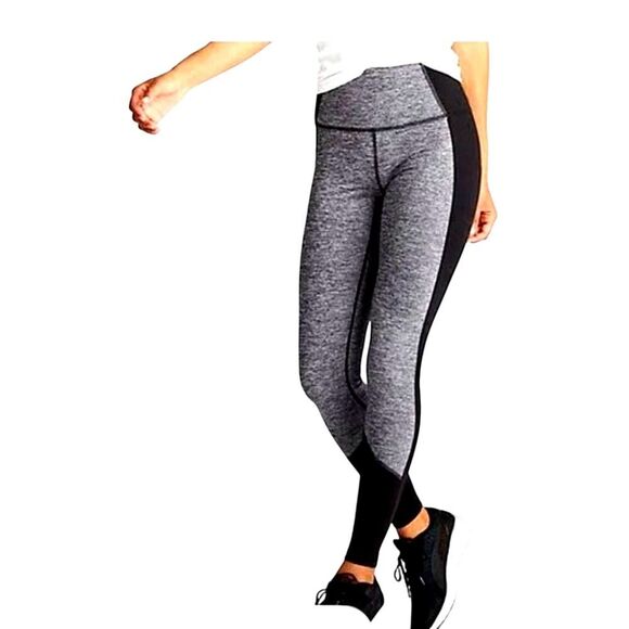 Lucy Activewear Show Up Tights Gray/Black Size Small - Picture 1 of 12